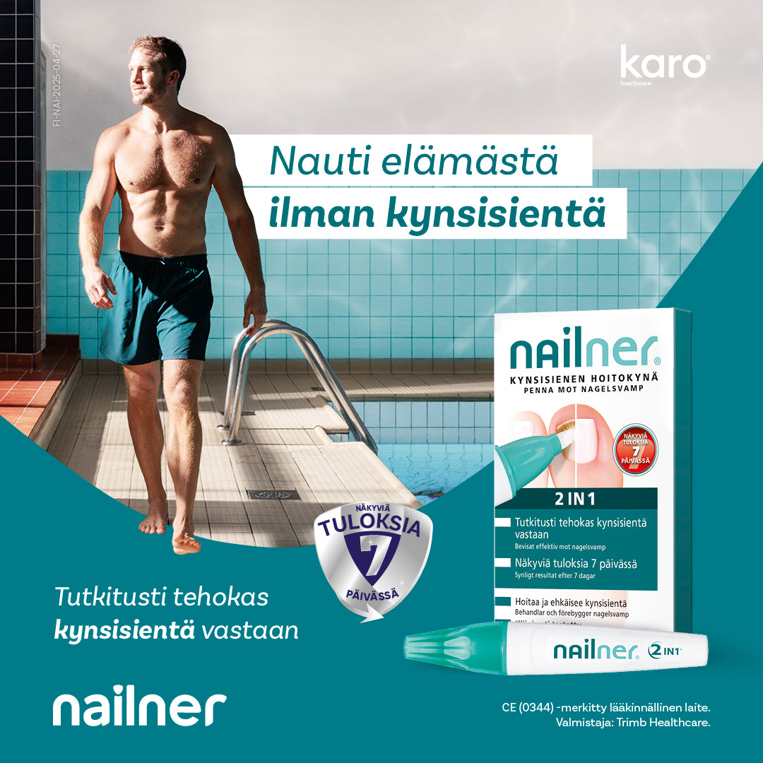Nailner Kynsisienen Hoitokynä 2in1 4ml kynsisienen hoitoon