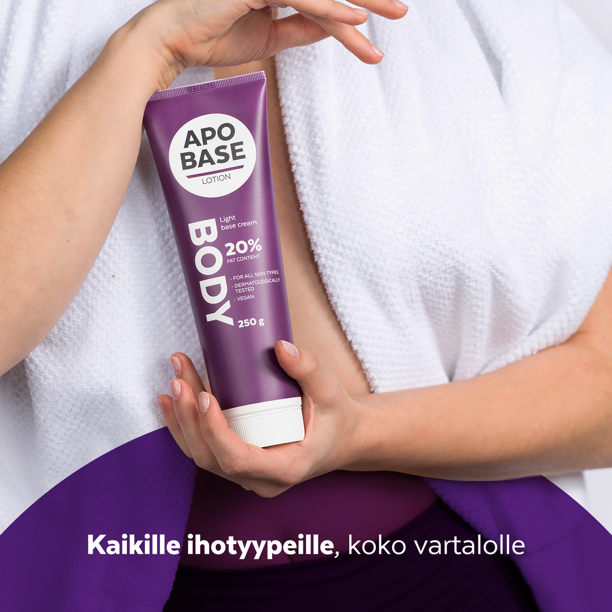 Apobase Lotion kevyt perusvoide - eri kokoja