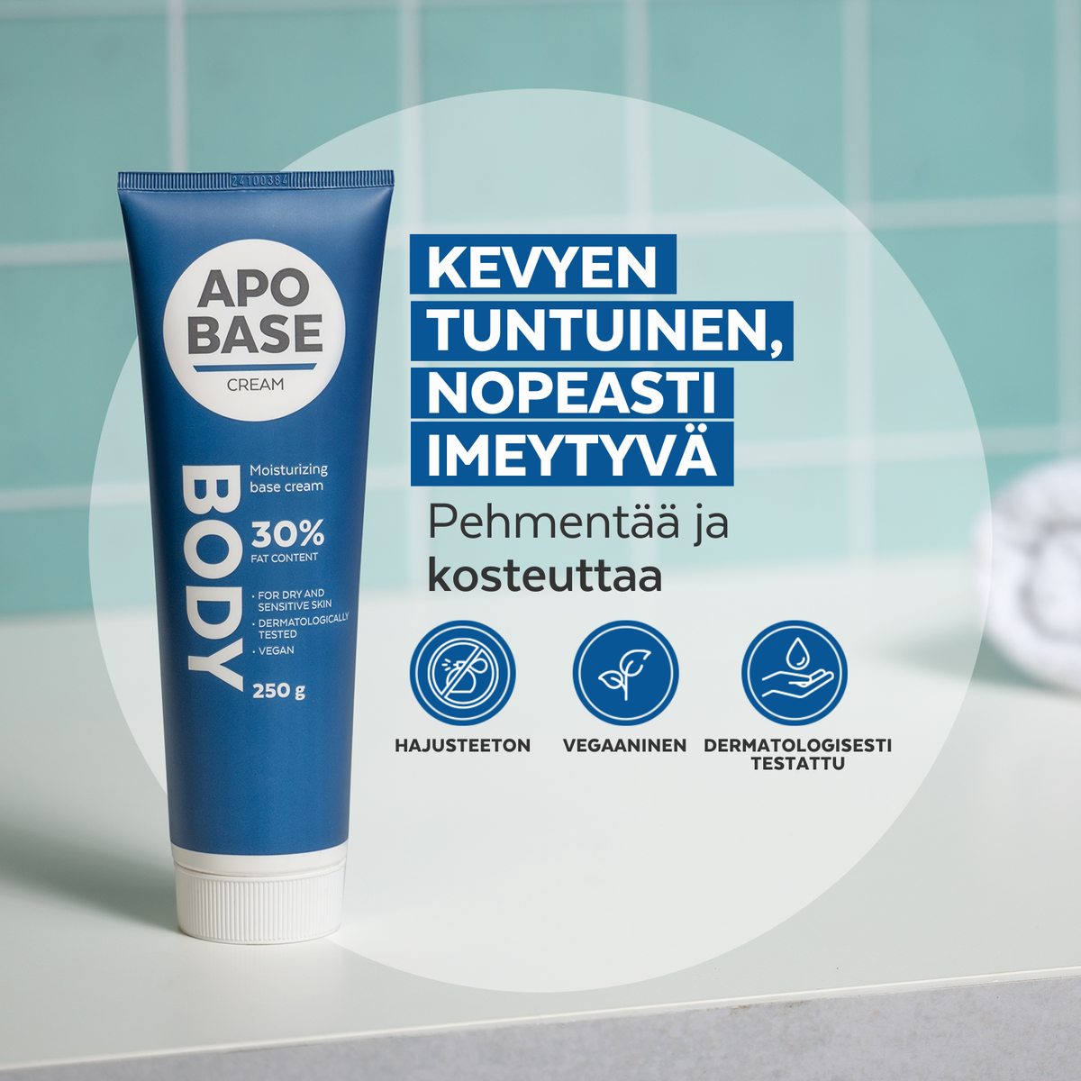 Apobase Creme perusvoide - eri kokoja