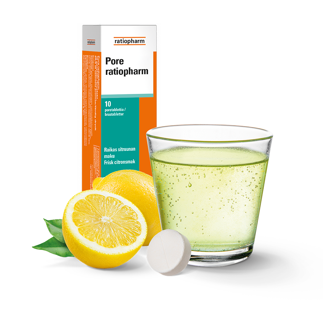 Pore ratiopharm poretabletti 10 kpl