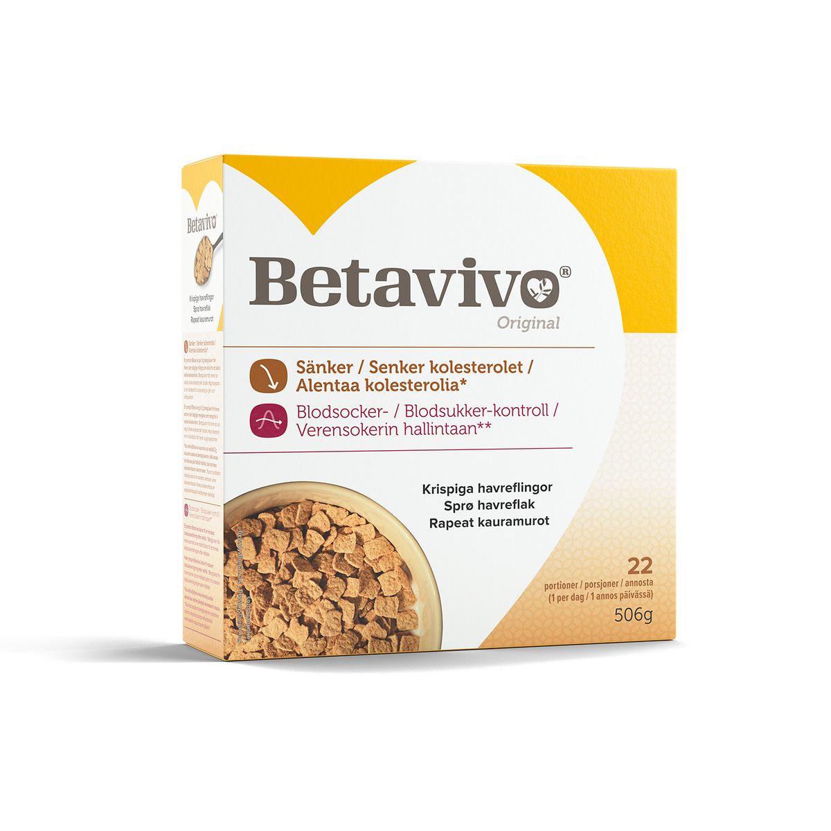 Betavivo Original kauramurot 506 g - auttaa alentamaan kolesterolia