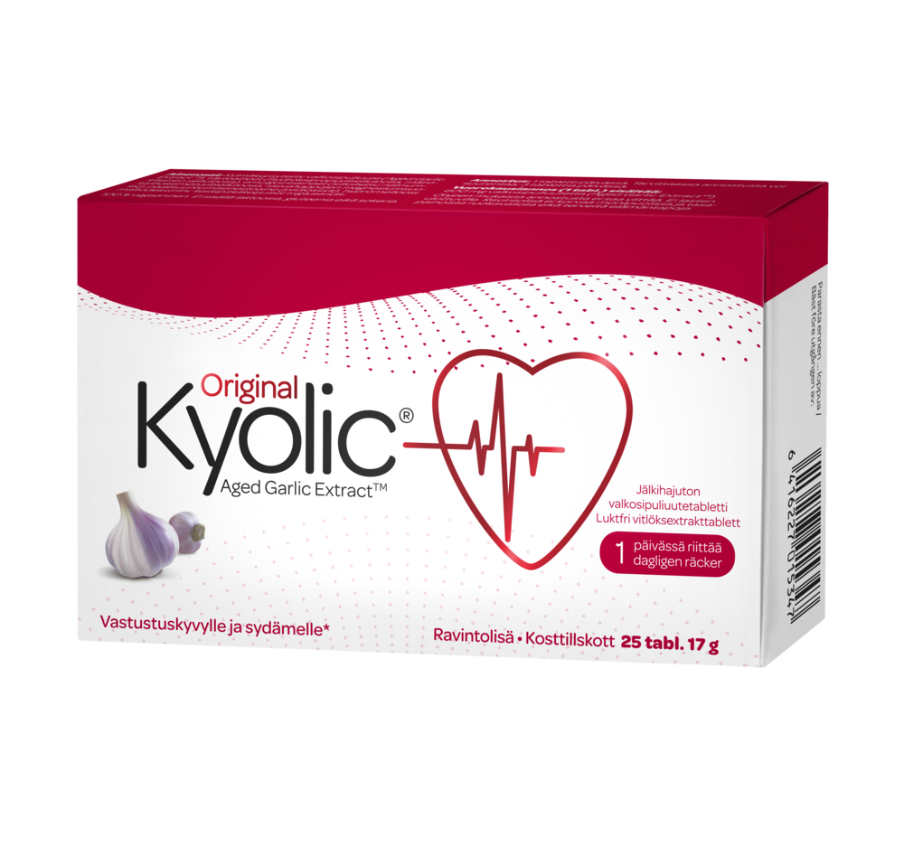 Kyolic Original valkosipulitabl  25 / 100 tabl