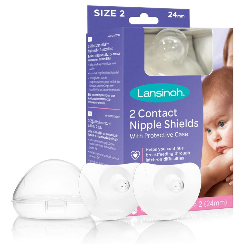 LANSINOH Rintakumit 24mm 2 kpl