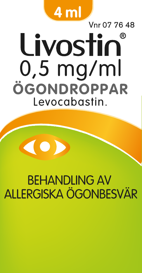 LIVOSTIN 0,5 mg/ml silmätipat 4 ml