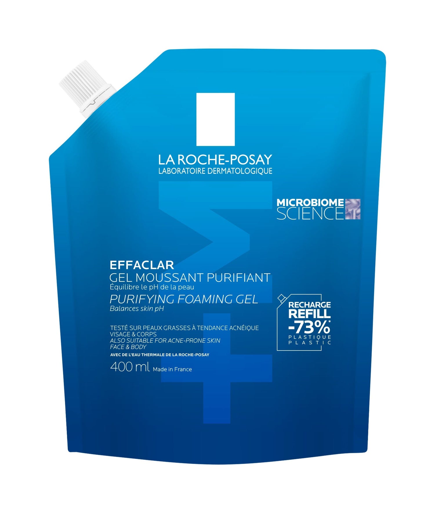 LRP EFFACLAR-puhdistusgeeli täyttöpakkaus 400 ml