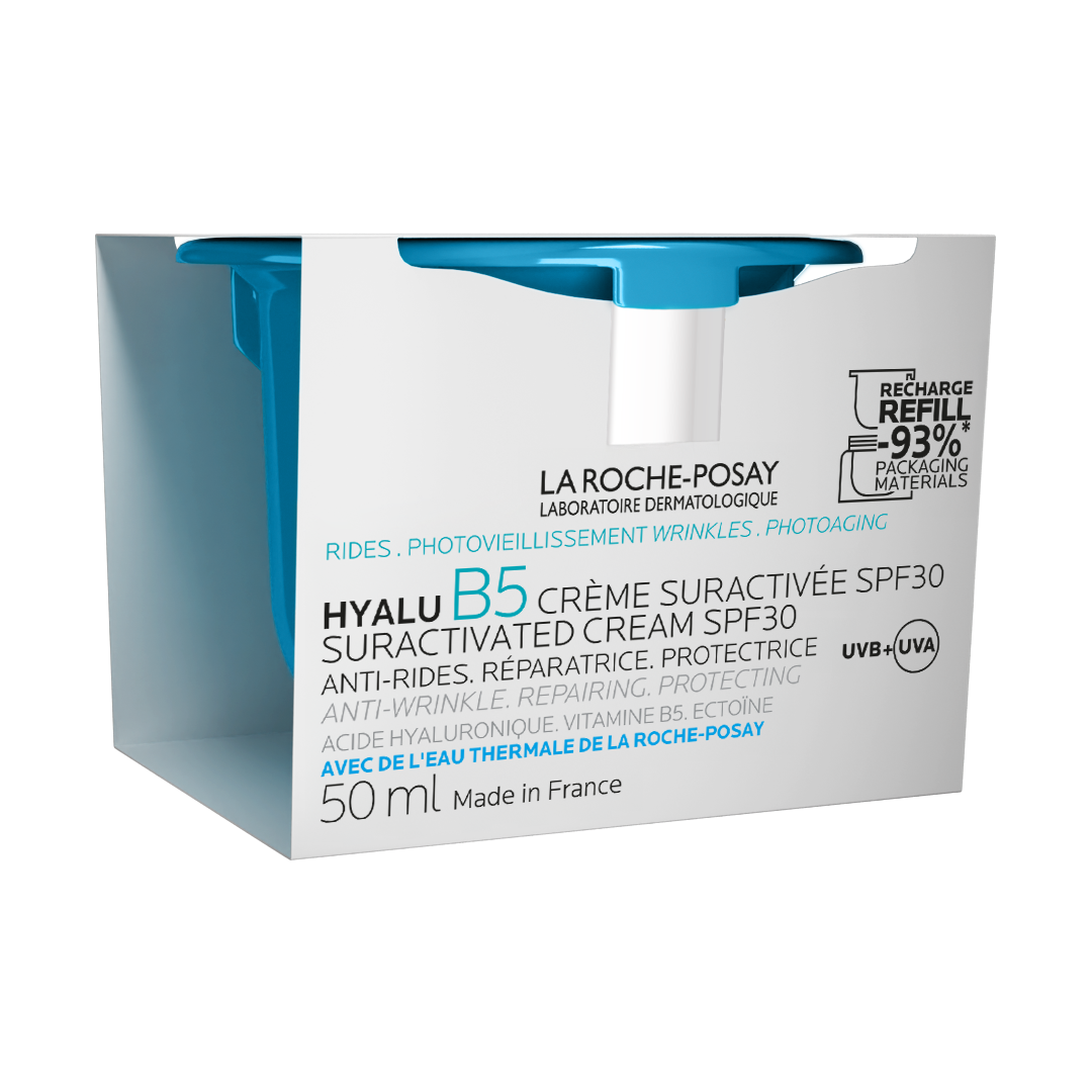 La Roche-Posay Hyalu B5 Suractivated Cream SPF30 refill täyttöpakkaus