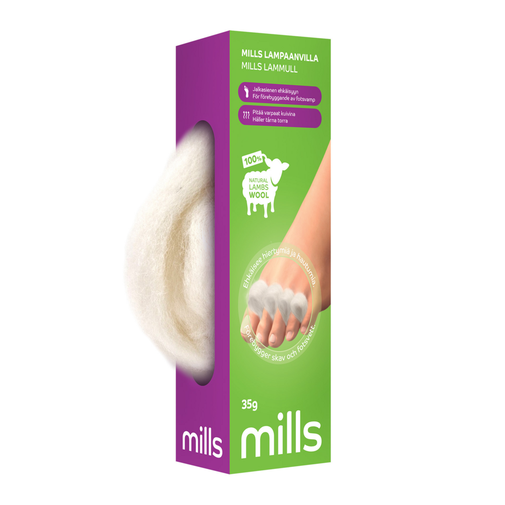 Mills Lampaanvilla 35 g, repäisyaukolla