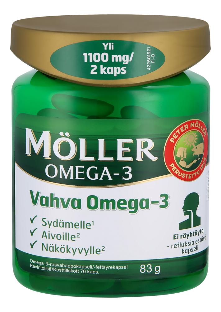 MÖLLER OMEGA-3 VAHVA 70 kaps