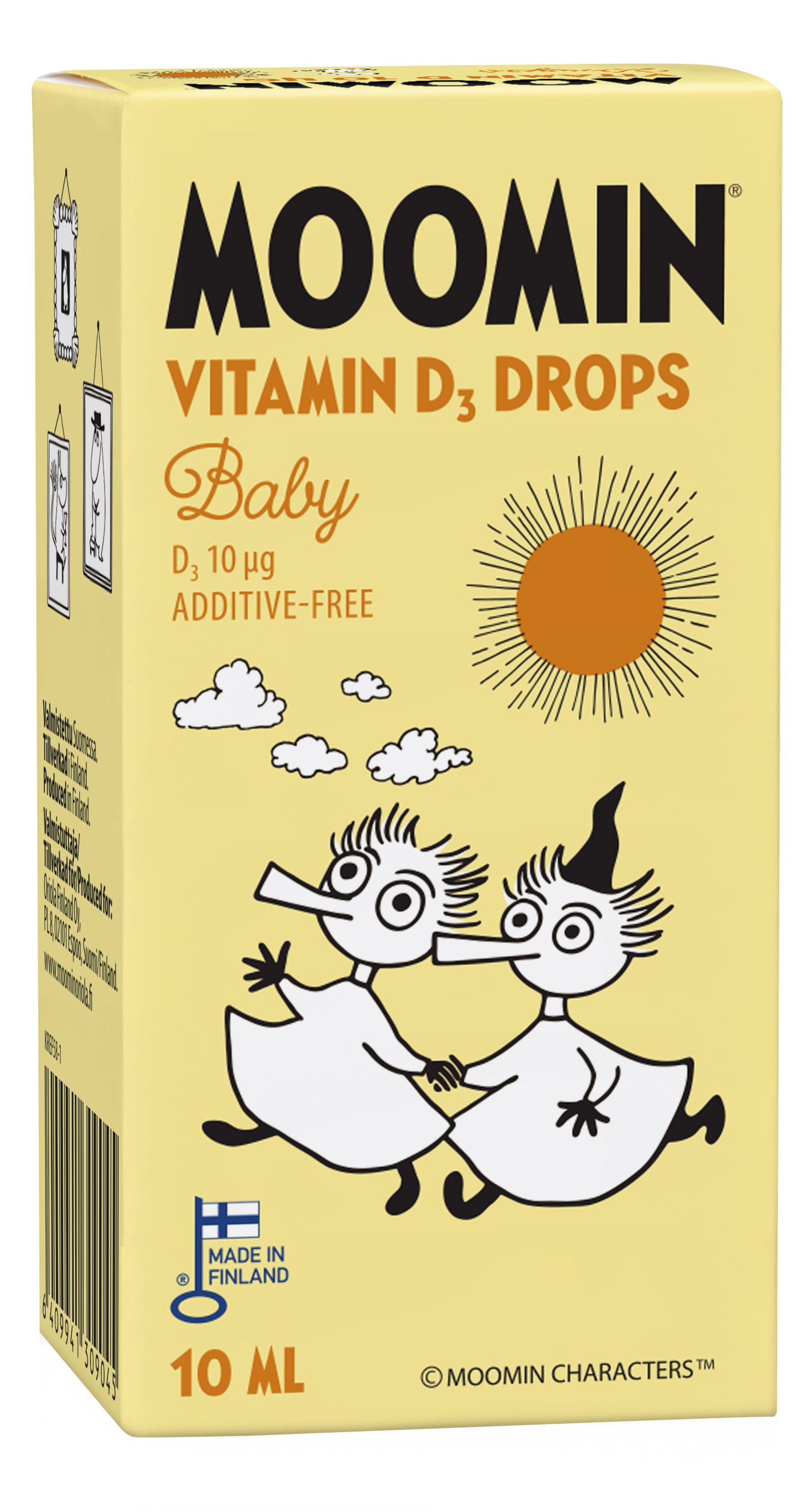 Moomin® D-vitamiinitipat 10 ml
