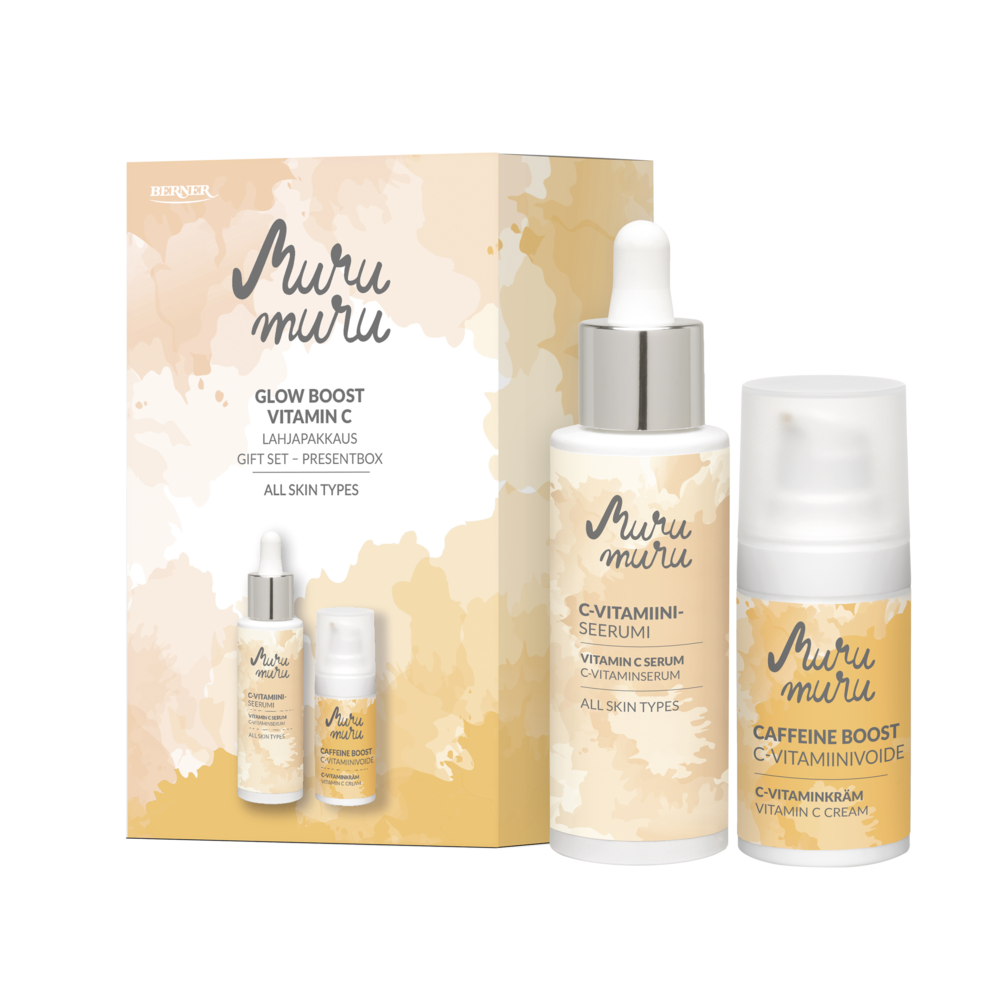 Murumuru Glow Boost Vitamin C lahjapakkaus