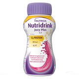 Nutridrink Jucy Plus viileä vadelma 4 x 200 ml