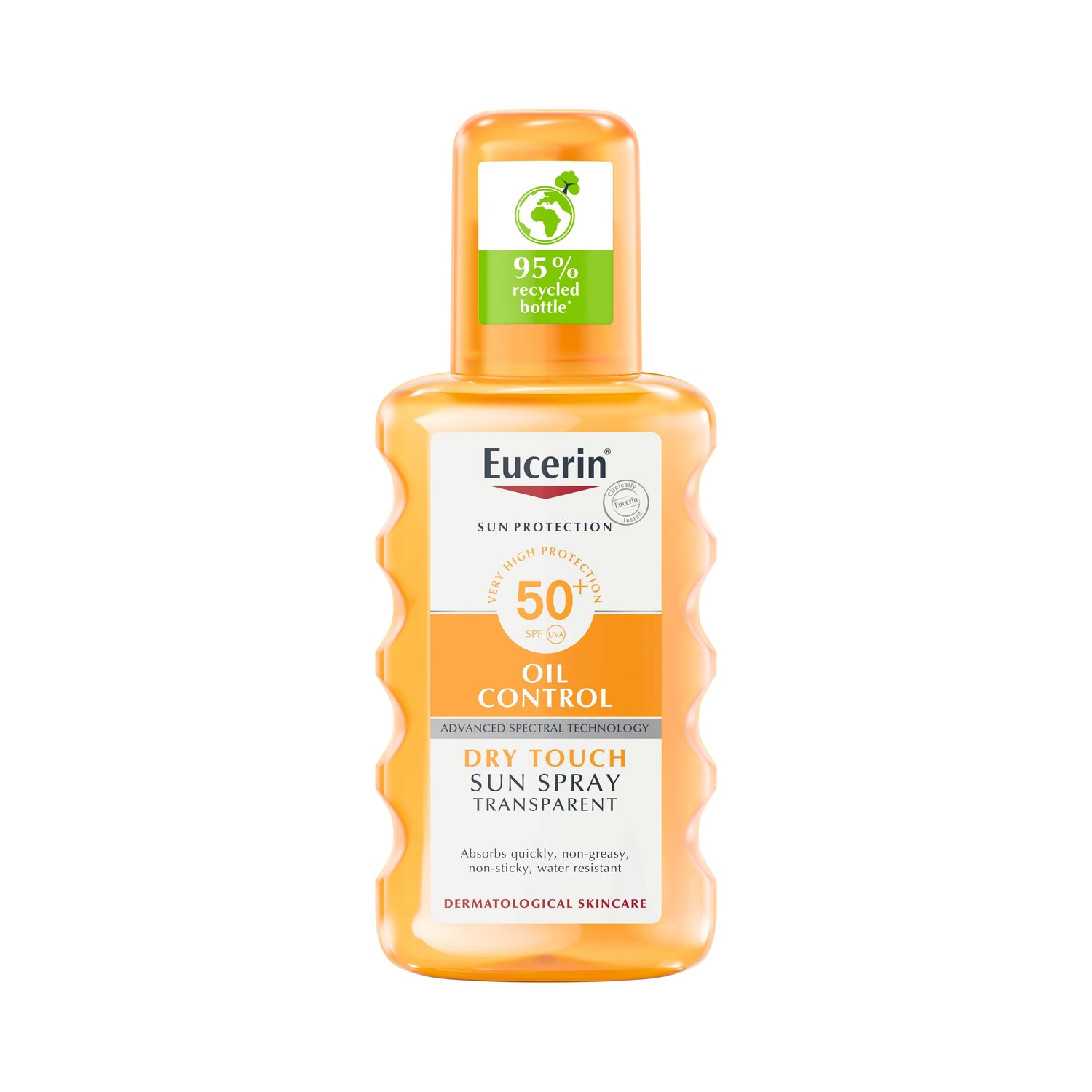 Eucerin Oil Control Sun Spray Transparent SPF50+ aurinkosuojasuihke