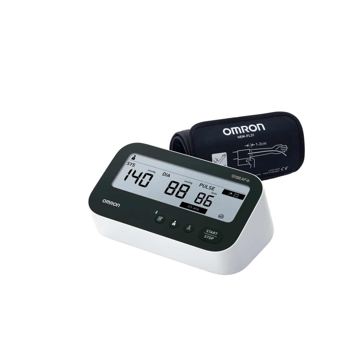 OMRON M4 Connect Afib verenpainemittari