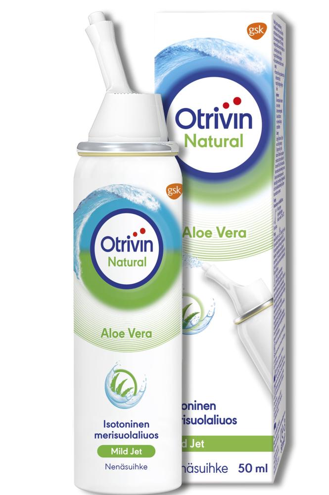 Otrivin Natural Aloe Vera -nenäsumute