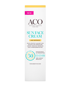 ACO Sun Face Cream Age Defence SPF50