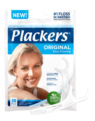 Plackers Original hammaslankain 38 kpl