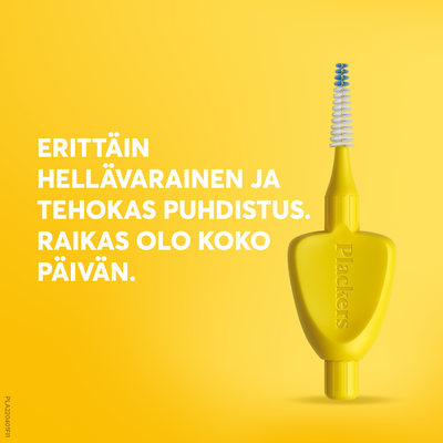 Plackers Gentle Brush L 0.7 mm hammasväliharja 6 kpl