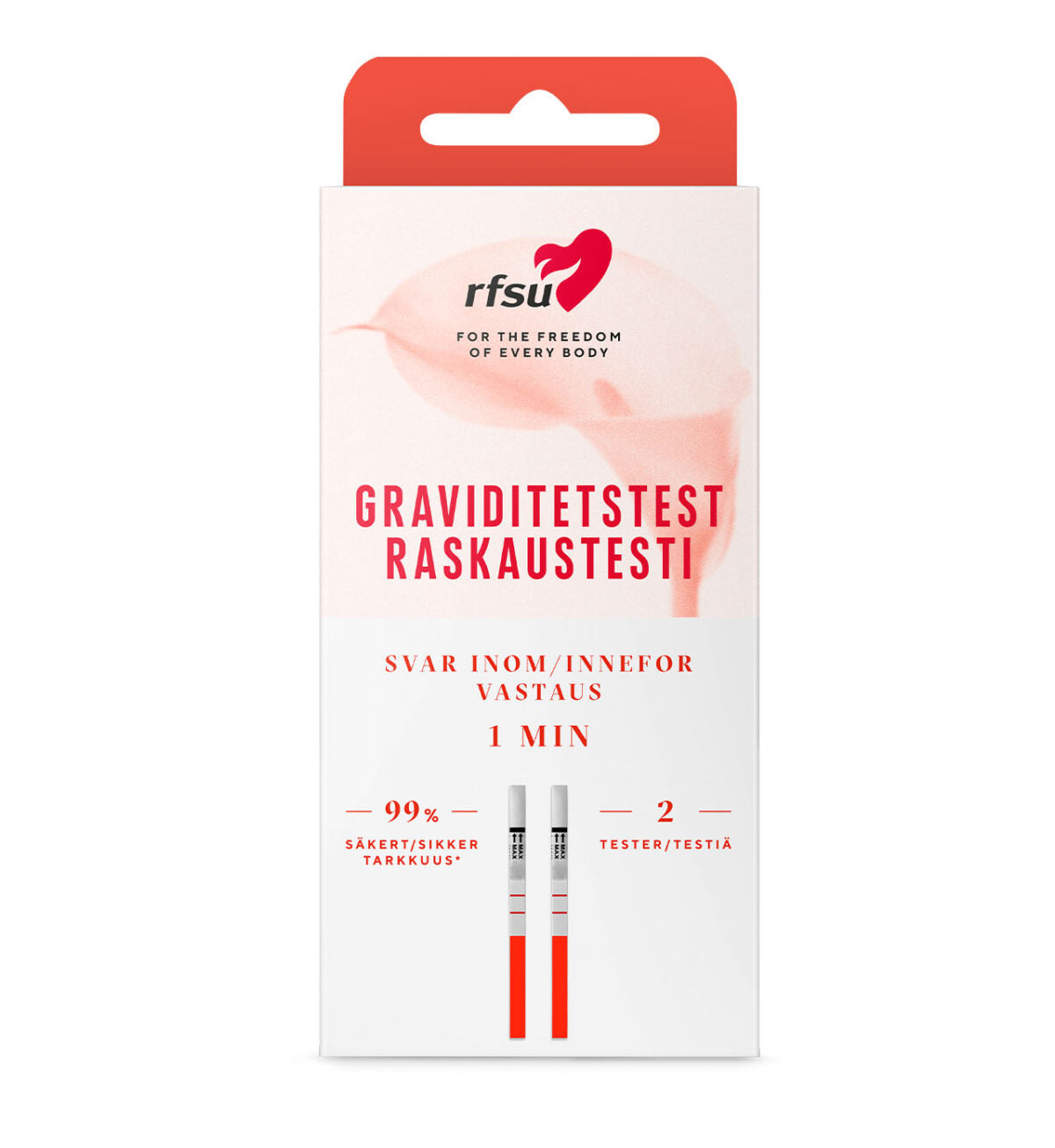 RFSU Raskaustestiliuskat 2 kpl / 12 kpl