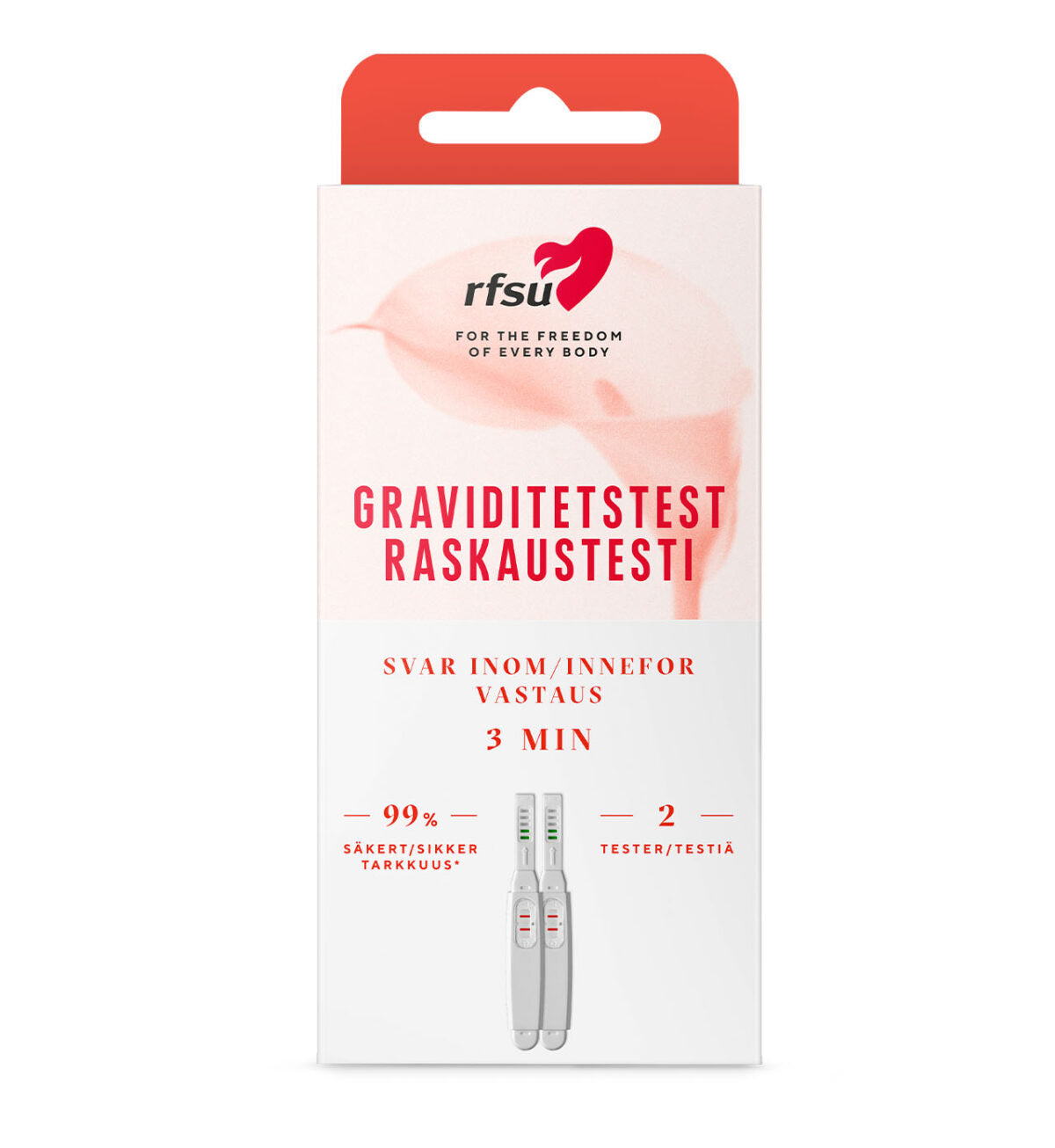 RFSU Raskaustestipuikko 2 kpl