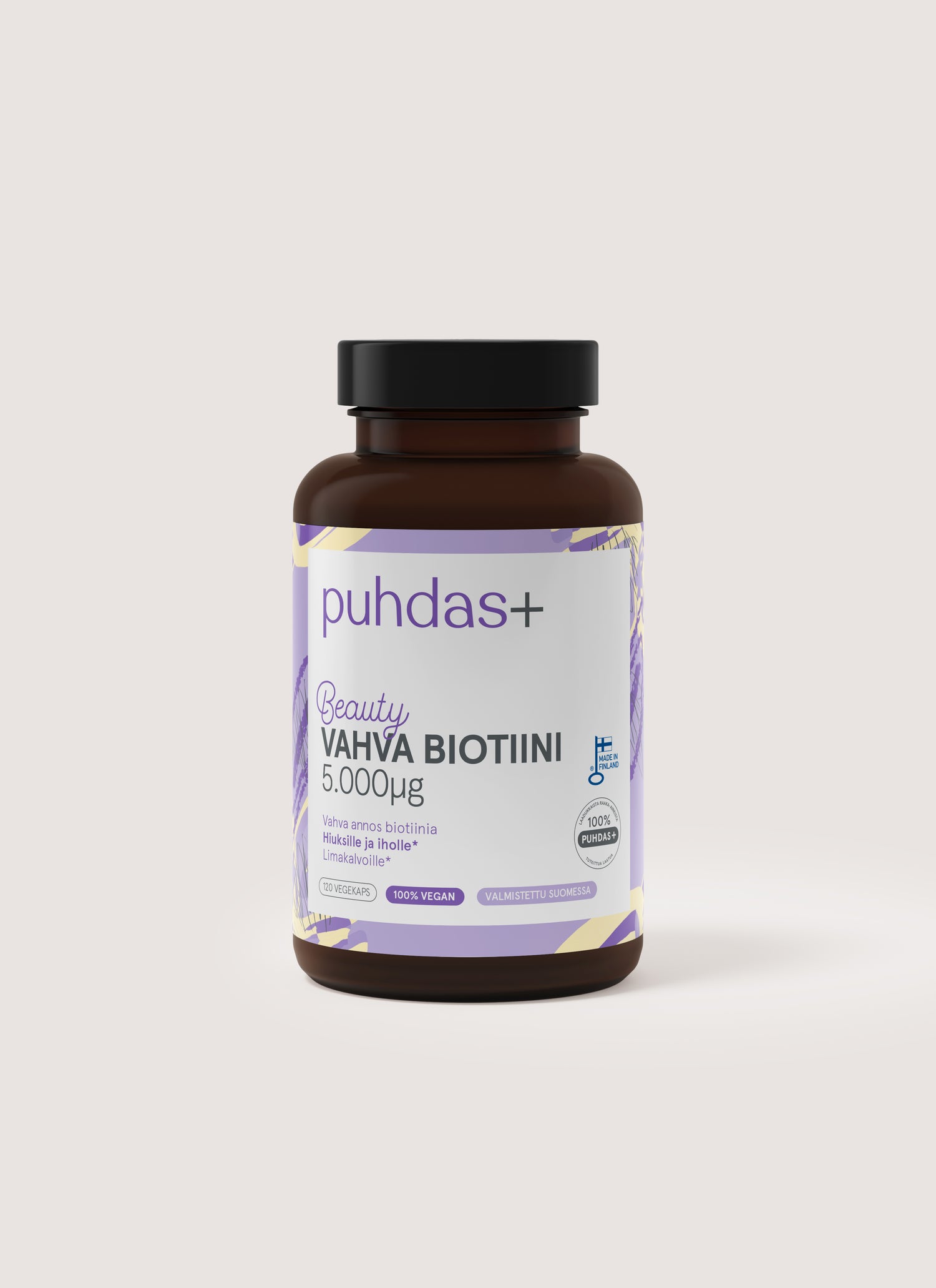 Puhdas+ Biotiini 5.000µg 120kaps
