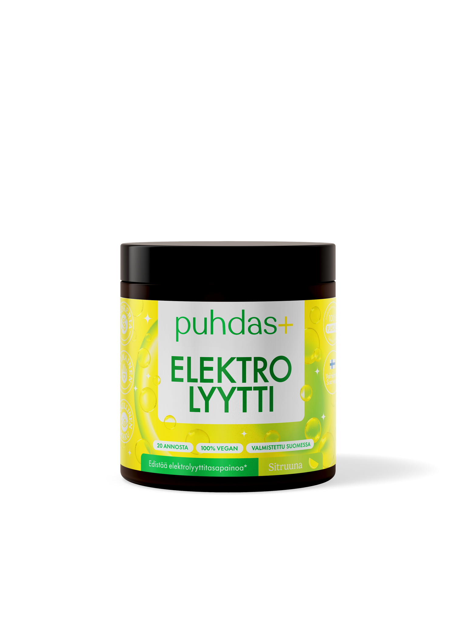 Puhdas+ Elektrolyyttijauhe Sitruuna 120 g