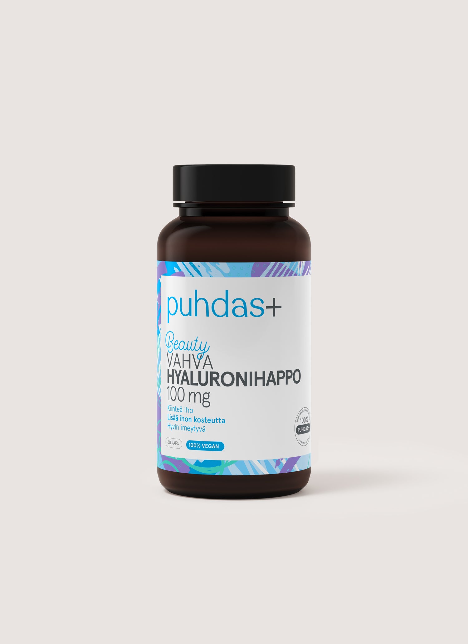 Puhdas+ Beauty Vahva Hyaluronihappo 60 kaps.