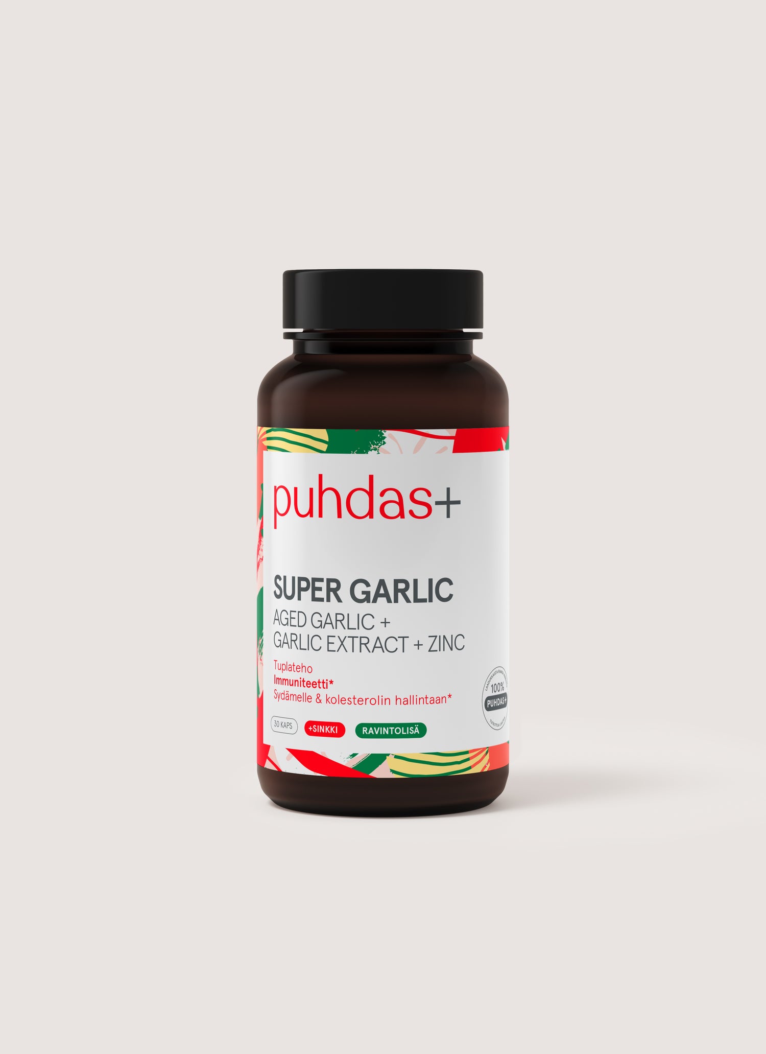 Puhdas+ Super Garlic - Valkosipuli, eri kokoja