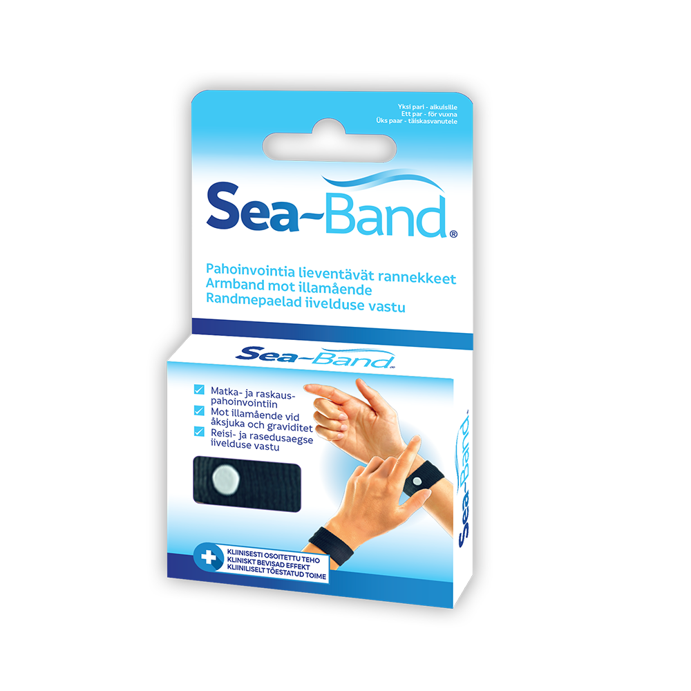 Sea-Band pahoinvointirannekkeet