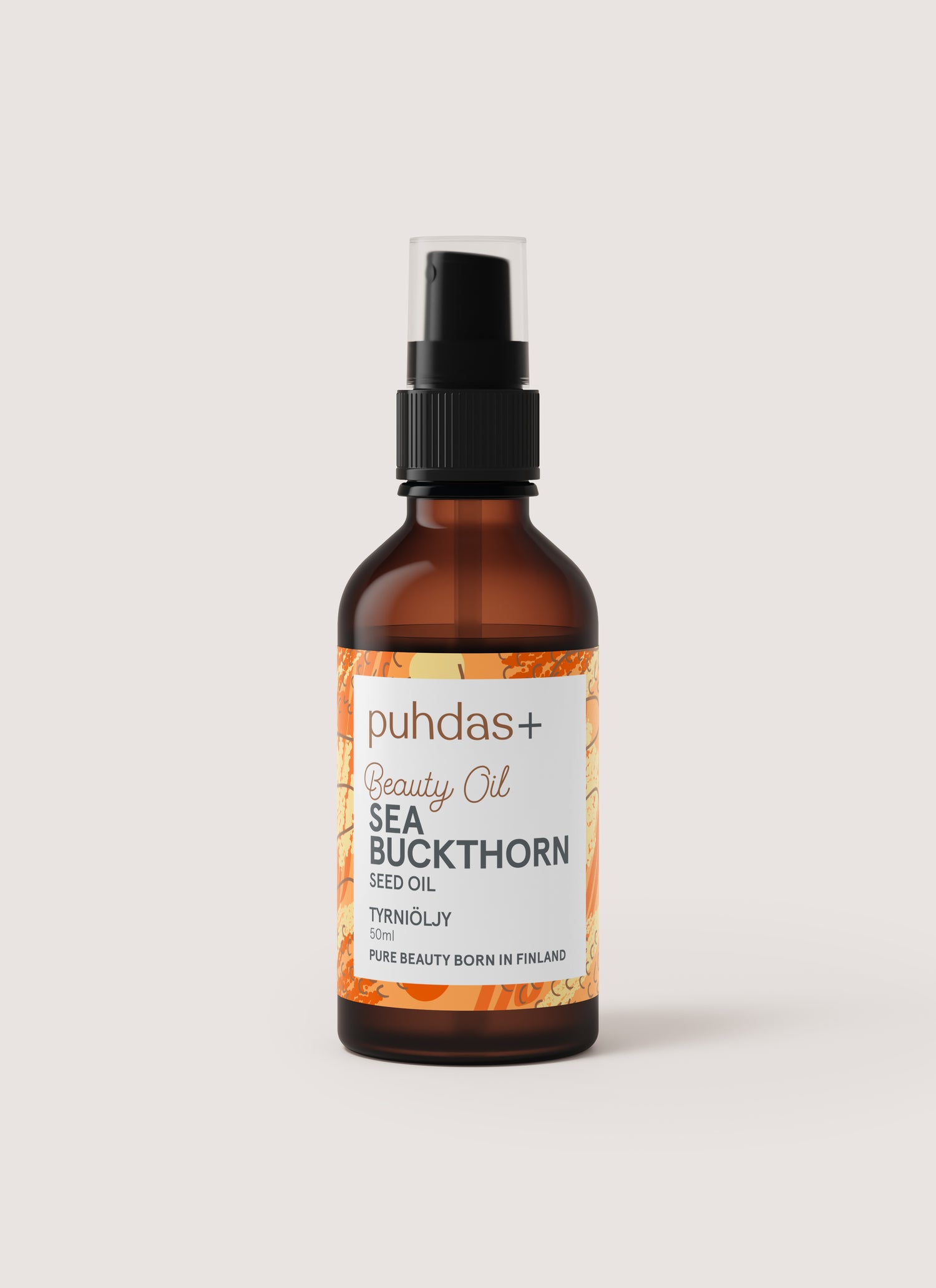 Puhdas+ Beauty Oil, Repairing Sea Buckthorn Seed Oil 50 ml