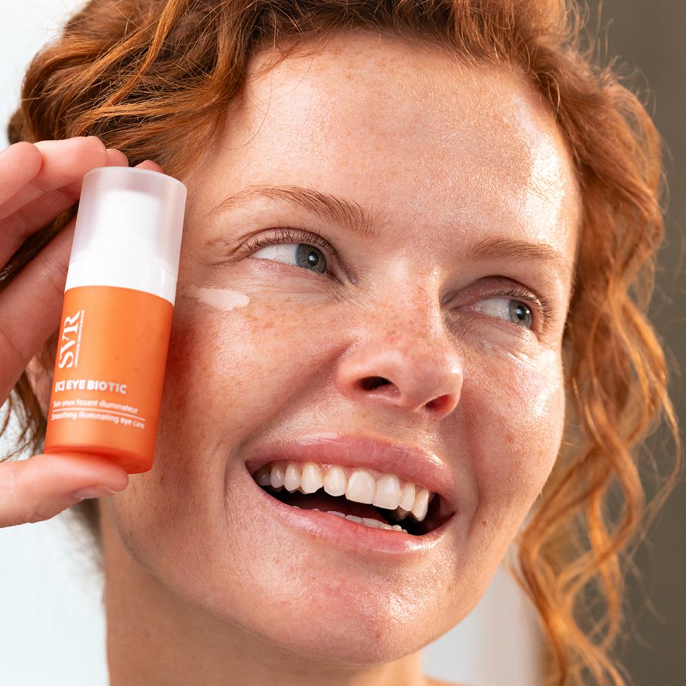 SVR C Eye Biotic Anti-age kirkastava silmänympärysvoide pumppupullo 15 ml