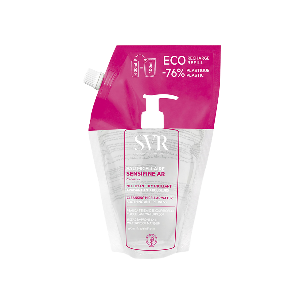 SVR Sensifine AR Micellaire Misellivesi 400 ml täyttöpussi
