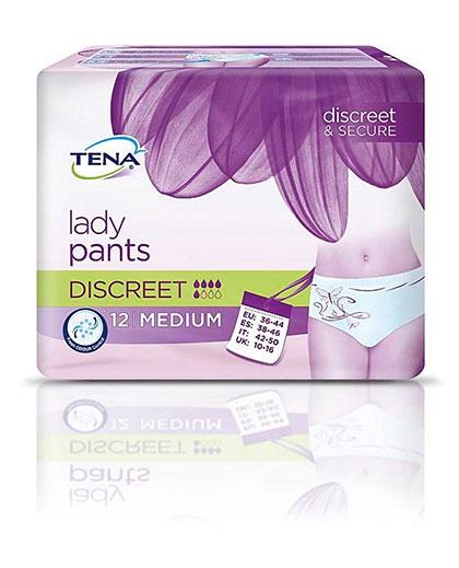 TENA Silhouette Normal Blanc M 12 KPL