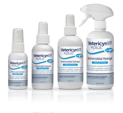 Vetericyn+ VF HydroGel 120 ml huom päiväys 7/2024