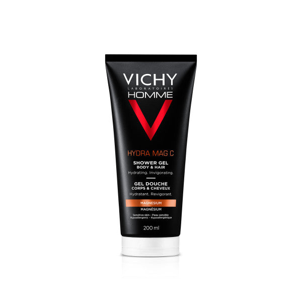 Vichy Homme Hydra Mag-C Invigorating Hydrating Suihkugeeli