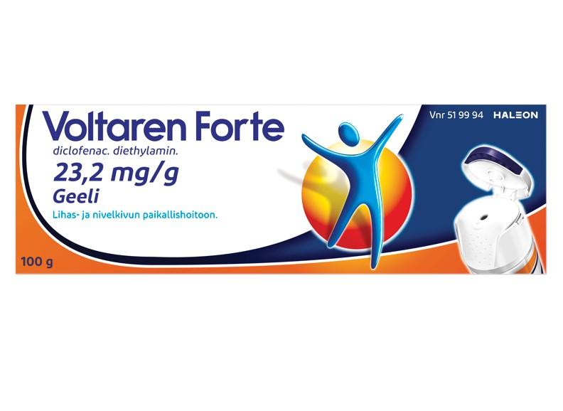 VOLTAREN FORTE  23,2 mg/g -eri kokoja