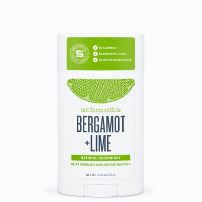 Schmidt`s deodorantti Bergamot + Lime 75g