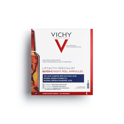 Vichy Liftactiv Specialist Glyco-C Night Peel - ampullit