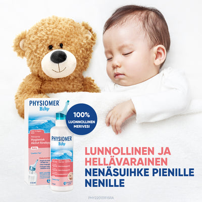 PHYSIOMER BABY MIST hellävarainen nenäsumute erityisesti vauvoille 115 ml
