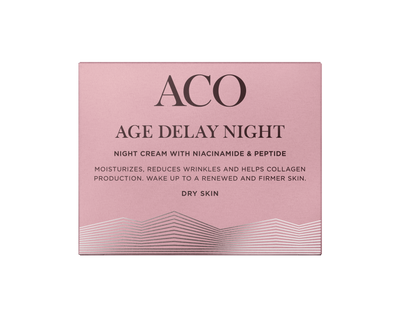 ACO Face Age Delay Night Cream Dry Skin