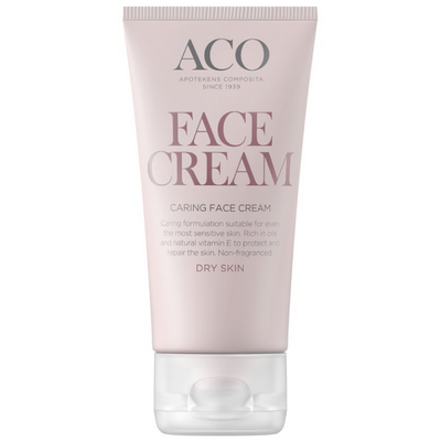 ACO Face Caring Face Cream -hoitovoide kuivalle iholle