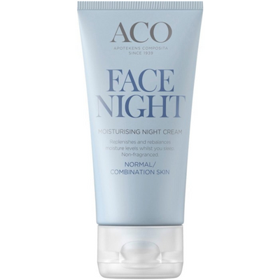 ACO Face Moisturising Night Cream -yövoide normaalille ja sekaiholle