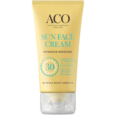 ACO Sun Face Cream SPF30 -aurinkovoide kasvoille