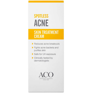 ACO Spotless Acne Skin Treatment Cream -hoitovoide