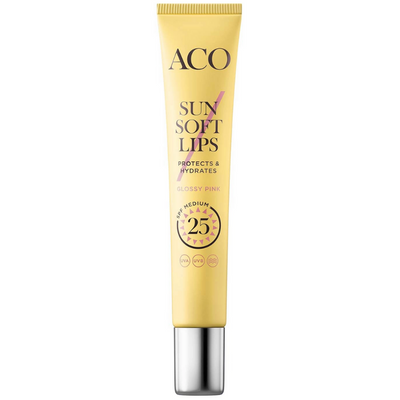 ACO Sun Soft Lips SPF25 -aurinkohuulikiilto