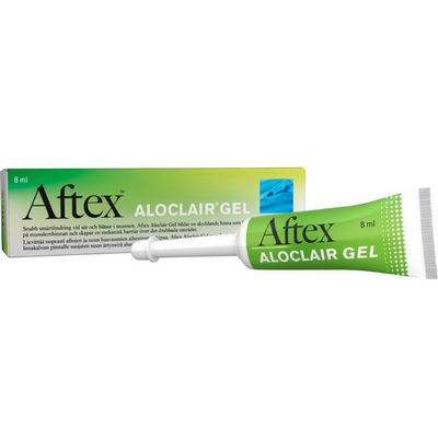 Aftex Aloclair  plus Gel -geeli suun haavaumiin ja aftoihin