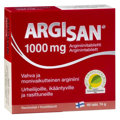 Argisan 60 tabl. huom päiväys 13.9.2024