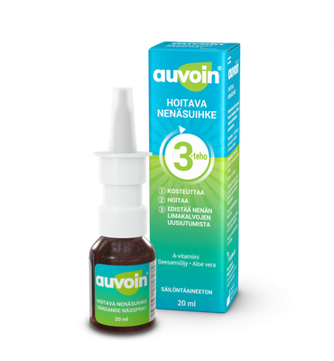Auvoin hoitava nenäsuihke 20 ml