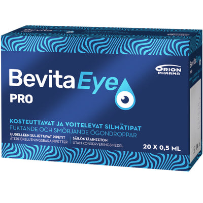 Bevita Eye Pro silmätipat 20 x 0,5 ml pipetit