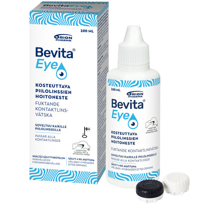 Bevita Eye Kosteuttava Piilolinssien hoitoneste 100 ml