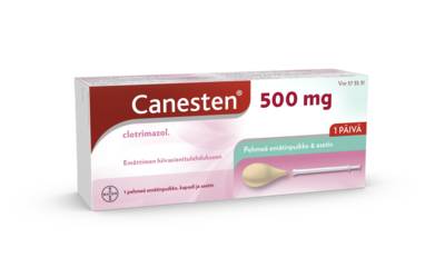 Canesten 500 mg -pehmeä emätinpuikko